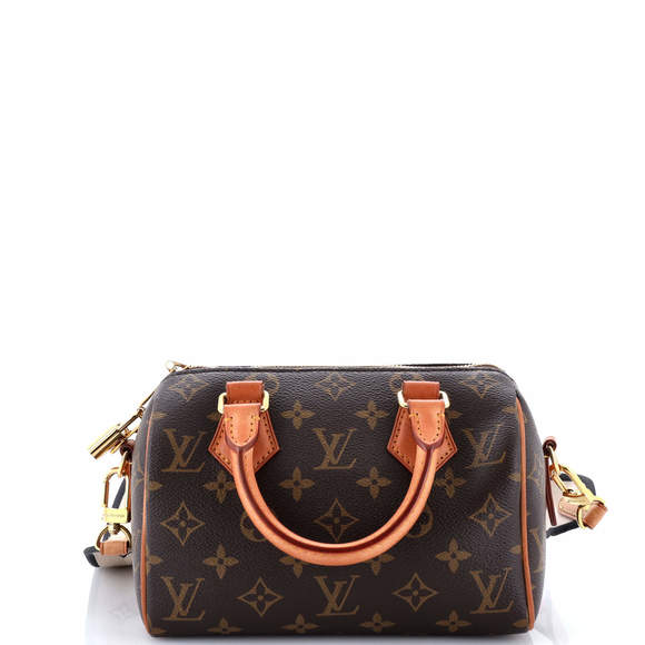 Louis Vuitton 20 Speedy Bandouliere Bag Monogram Canvas - Picture 1 of 6
